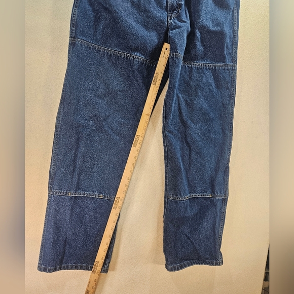 Dickies Double Knee Work Jeans 42x34 Blue - Picture 7 of 7